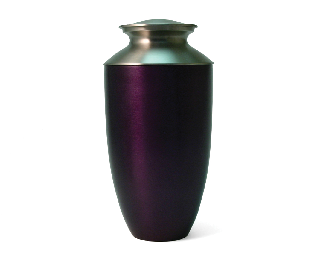Monterey Purple Large Cremation Urn