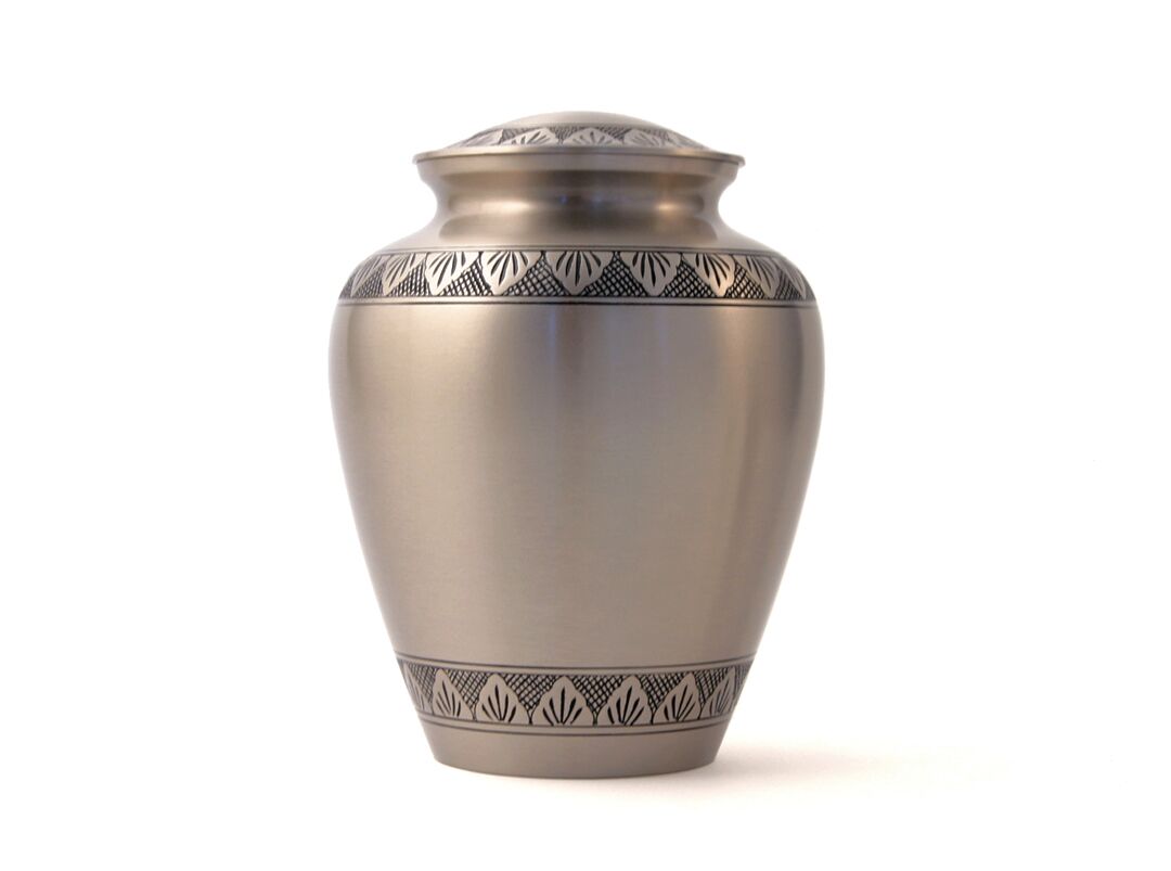 Athena Elite Pewter Large Cremation Urn