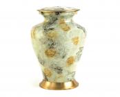 Glenwood White Marble Large Cremation Urn