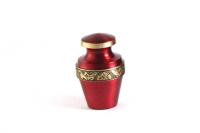 Grecian Crimson Keepsake Cremation Urn