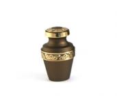 Rustic Bronze Keepsake Cremation Urn