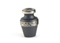 Rustic Pewter Keepsake Cremation Urn