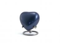 Trinity Moonlight Blue Heart Cremation Urn