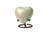 Satori Pearl Heart Cremation Urn