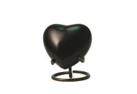 Satori Onyx Heart Cremation Urn