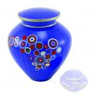 Opulence Blue Large Cremation Urn