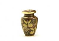 Golden Butterfly Cloisonne Large Cremation Urn
