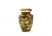 Golden Butterfly Cloisonne Large Cremation Urn