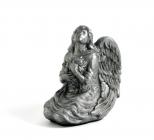 Serenity Angel Keepsake, Antique Pewter