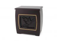 Modern Companion Urn with Dove Panel