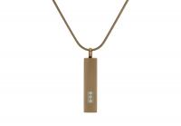 Pillar Cremation Jewelry Pendant