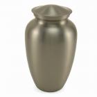 Classic Gloss Pewter Large Cremation Urn