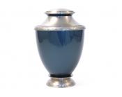 Artisan Indigo Large Cremation Urn