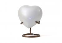 Trinity Pearl Heart Cremation Urn