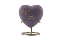 Aria Butterfly Heart Cremation Urns