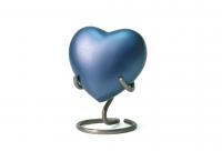 Monterey Blue Heart Cremation Urn