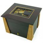 Craftsman Style Memory Chest with Geometric Tile